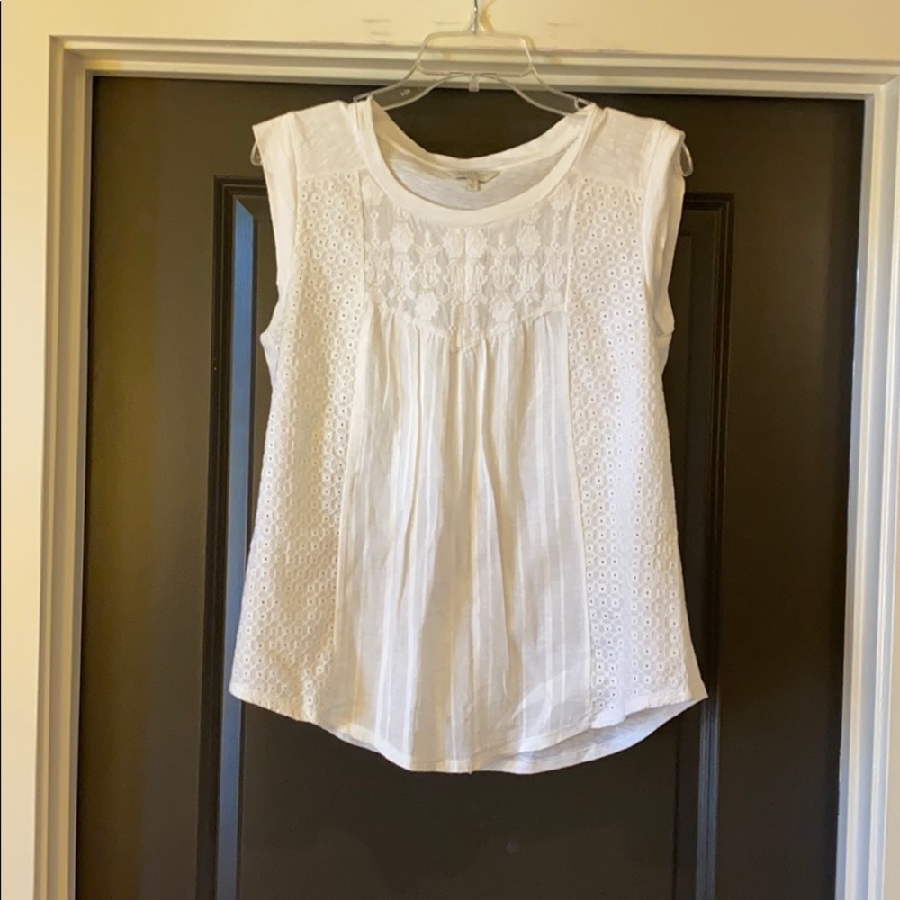 Lucky Brand white blouse